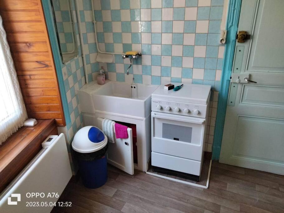 Le Nid Douillet Industriel Apartment La Bourboule Bagian luar foto